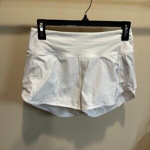 Lululemon white shorts